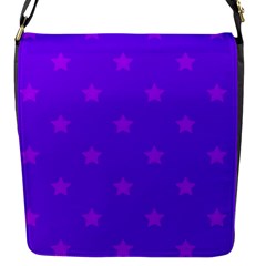 Stars Pattern Flap Messenger Bag (s) by Valentinaart