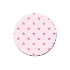 Stars Pattern Magnet 3  (round)