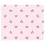 Stars pattern Double Sided Flano Blanket (Small)  50 x40  Blanket Back