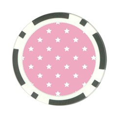 Stars Pattern Poker Chip Card Guard by Valentinaart