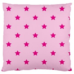 Stars Pattern Large Cushion Case (one Side) by Valentinaart