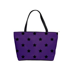 Stars Pattern Shoulder Handbags by Valentinaart