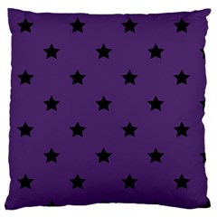 Stars Pattern Large Cushion Case (two Sides) by Valentinaart