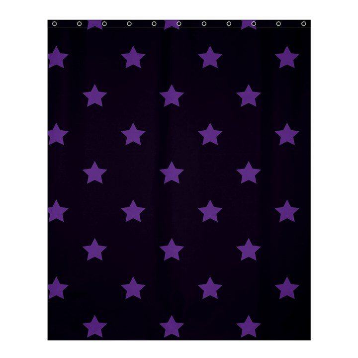 Stars pattern Shower Curtain 60  x 72  (Medium) 