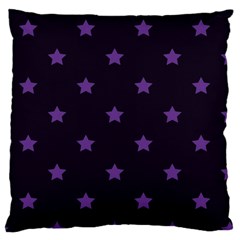 Stars Pattern Large Cushion Case (two Sides) by Valentinaart