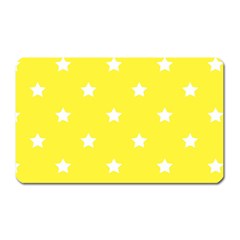 Stars Pattern Magnet (rectangular) by Valentinaart