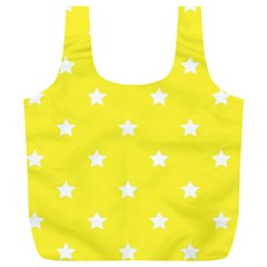 Stars Pattern Full Print Recycle Bags (l)  by Valentinaart