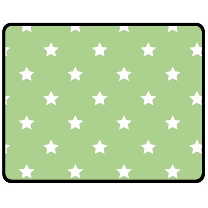 Stars pattern Double Sided Fleece Blanket (Medium) 