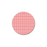 Pattern Golf Ball Marker (4 pack) Front