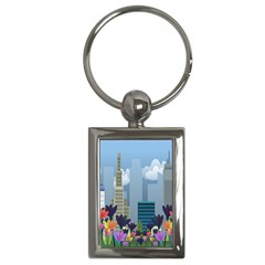 Urban Nature Key Chains (rectangle)  by Valentinaart