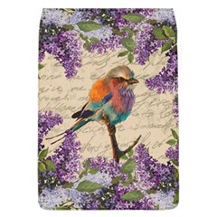 Vintage Bird And Lilac Flap Covers (l)  by Valentinaart