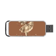 Bon-ton Portable Usb Flash (one Side) by Valentinaart