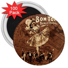 Bon-ton 3  Magnets (100 Pack) by Valentinaart