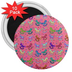 Toys pattern 3  Magnets (10 pack) 