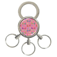 Toys pattern 3-Ring Key Chains