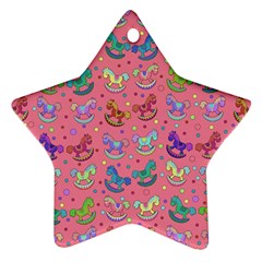 Toys pattern Star Ornament (Two Sides)