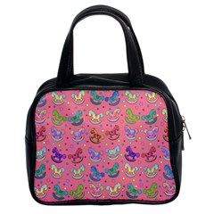 Toys pattern Classic Handbags (2 Sides)