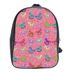 Toys pattern School Bags (XL) 
