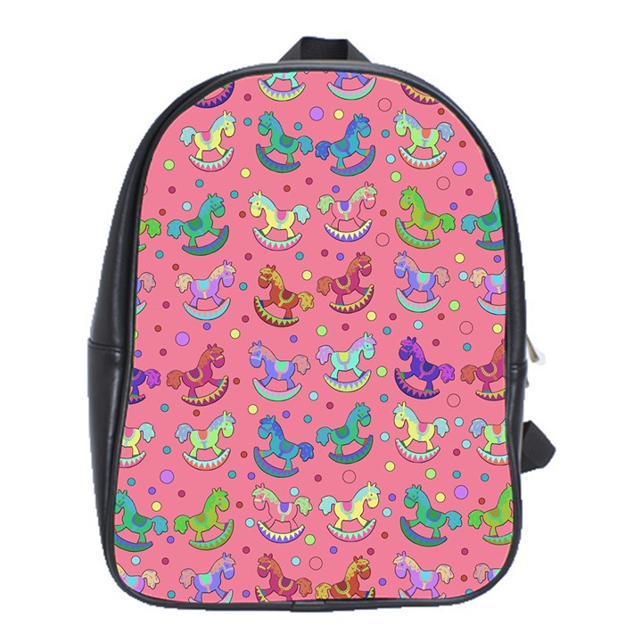 Toys pattern School Bags (XL) 