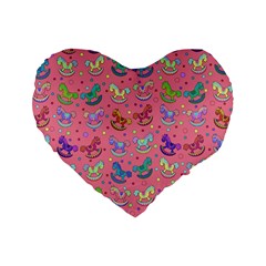 Toys pattern Standard 16  Premium Heart Shape Cushions