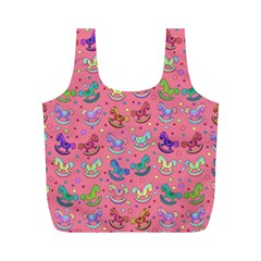 Toys pattern Full Print Recycle Bags (M) 