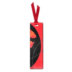 Flower Floral Red Black Sakura Line Small Book Marks by Mariart