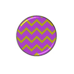 Zig Zags Pattern Hat Clip Ball Marker (10 Pack)