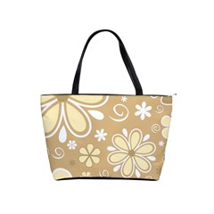 Flower Floral Star Sunflower Grey Shoulder Handbags by Mariart
