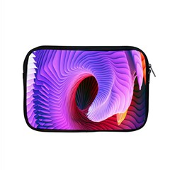 Digital Art Spirals Wave Waves Chevron Red Purple Blue Pink Apple Macbook Pro 15  Zipper Case by Mariart
