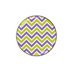 Zig Zags Pattern Hat Clip Ball Marker (10 Pack) by Valentinaart