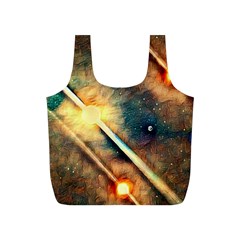 Light Space Full Print Recycle Bags (s)  by DeneWestUK