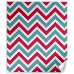 Zig zags pattern Canvas 8  x 10  8.15 x9.66  Canvas - 1