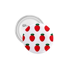 Fruit Strawberries Red Green 1 75  Buttons by Mariart