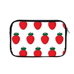 Fruit Strawberries Red Green Apple Macbook Pro 13  Zipper Case by Mariart