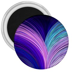 Color Purple Blue Pink 3  Magnets by Mariart