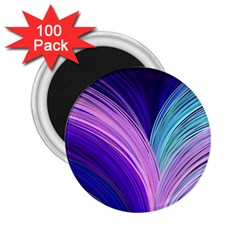 Color Purple Blue Pink 2 25  Magnets (100 Pack) 