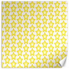 Yellow Orange Star Space Light Canvas 16  X 16   by Mariart