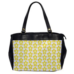 Yellow Orange Star Space Light Office Handbags by Mariart