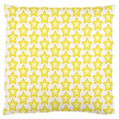 Yellow Orange Star Space Light Standard Flano Cushion Case (one Side) by Mariart