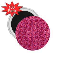 Red White And Blue Leopard Print  2 25  Magnets (100 Pack)  by PhotoNOLA