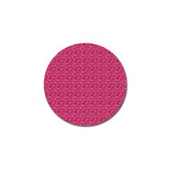 Red White And Blue Leopard Print  Golf Ball Marker by PhotoNOLA