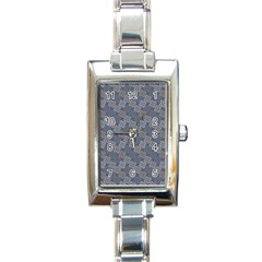 Decorative Ornamental Geometric Pattern Rectangle Italian Charm Watch by TastefulDesigns