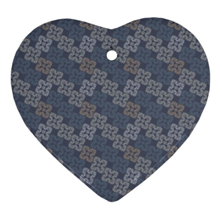 Decorative Ornamental Geometric Pattern Ornament (Heart)