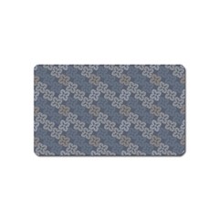 Decorative Ornamental Geometric Pattern Magnet (name Card)