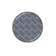 Decorative Ornamental Geometric Pattern Hat Clip Ball Marker (10 Pack)