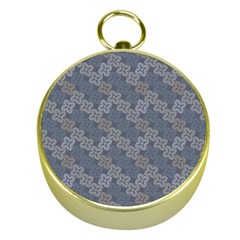 Decorative Ornamental Geometric Pattern Gold Compasses by TastefulDesigns