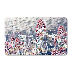 Port Flowers Magnet (rectangular) by DeneWestUK