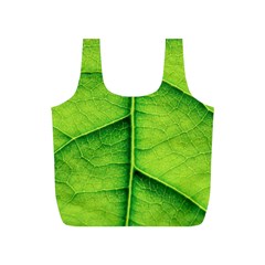 Avocado Leaf Full Print Recycle Bags (s)  by DeneWestUK