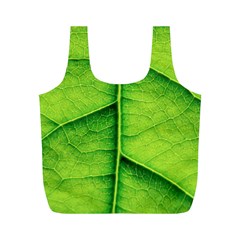 Avocado Leaf Full Print Recycle Bags (m)  by DeneWestUK