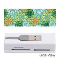 Forest Spirits  Green Mandalas  Memory Card Reader (stick) by bunart